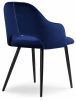Стул Konor dark blue - black - 5