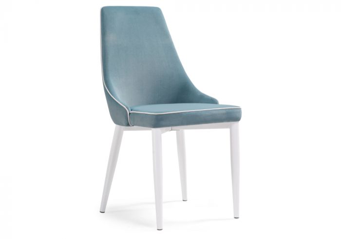 Стул Kora 1 light blue - white