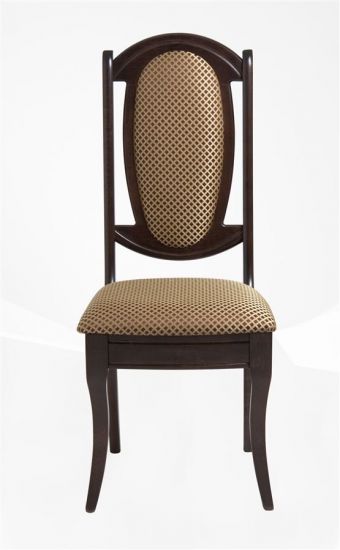 Королевский стул (Венге-ткань Квадраты темные), шт