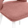 Стул Leset Арман 360 (поворотный механизм) Персиковый, Белый - 7
