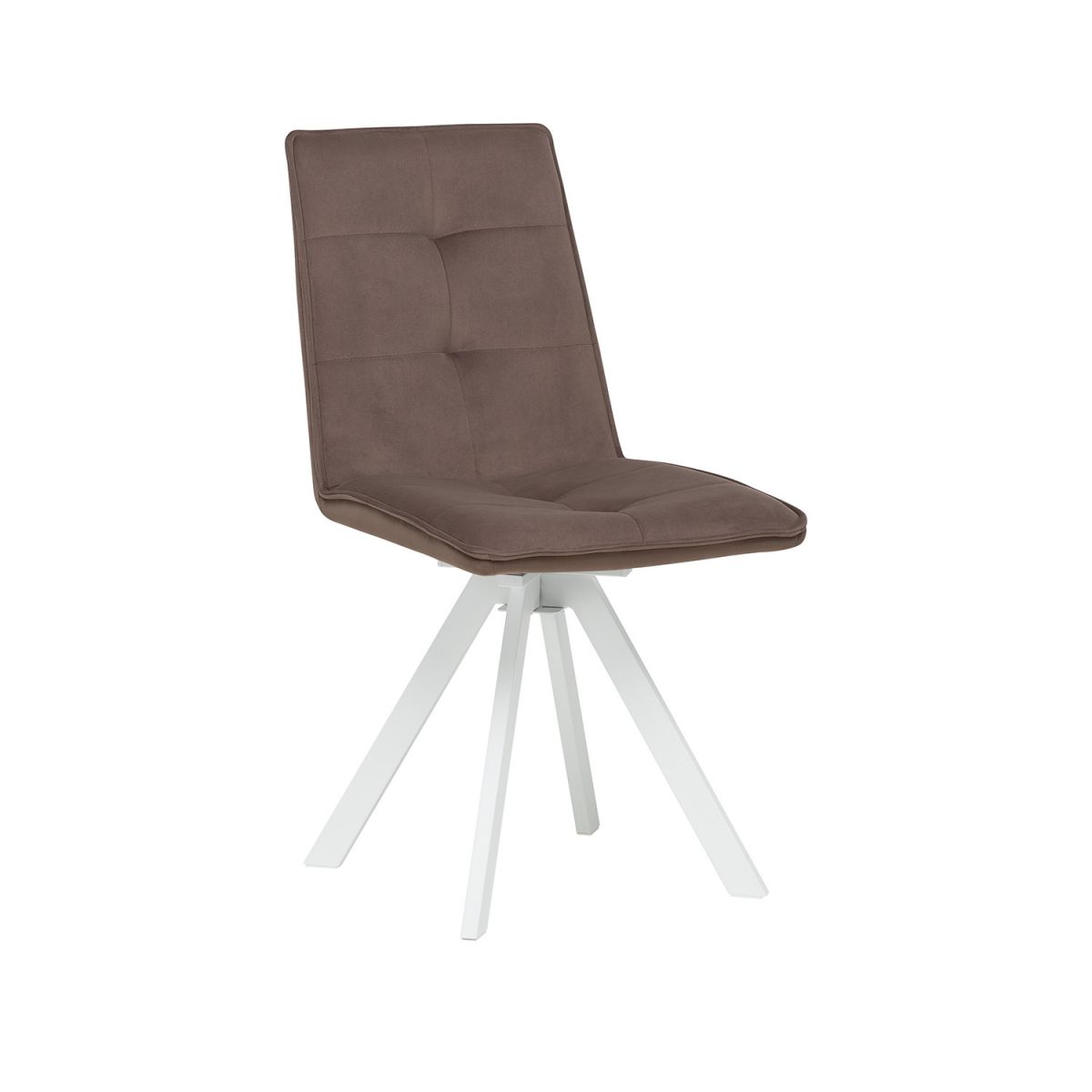 Стул Leset Умбра 360 (поворотный механизм) Латте, Белый