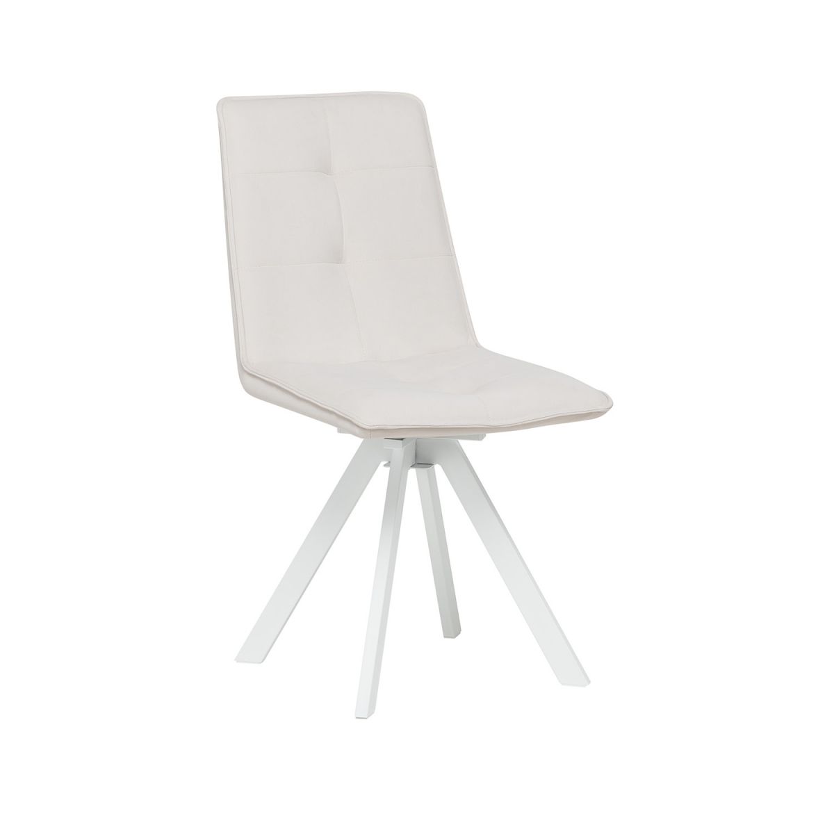 Стул Leset Умбра 360 (поворотный механизм) Молочный, Белый