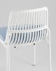 Стул Louran с подушкой белый 2 шт. - 7