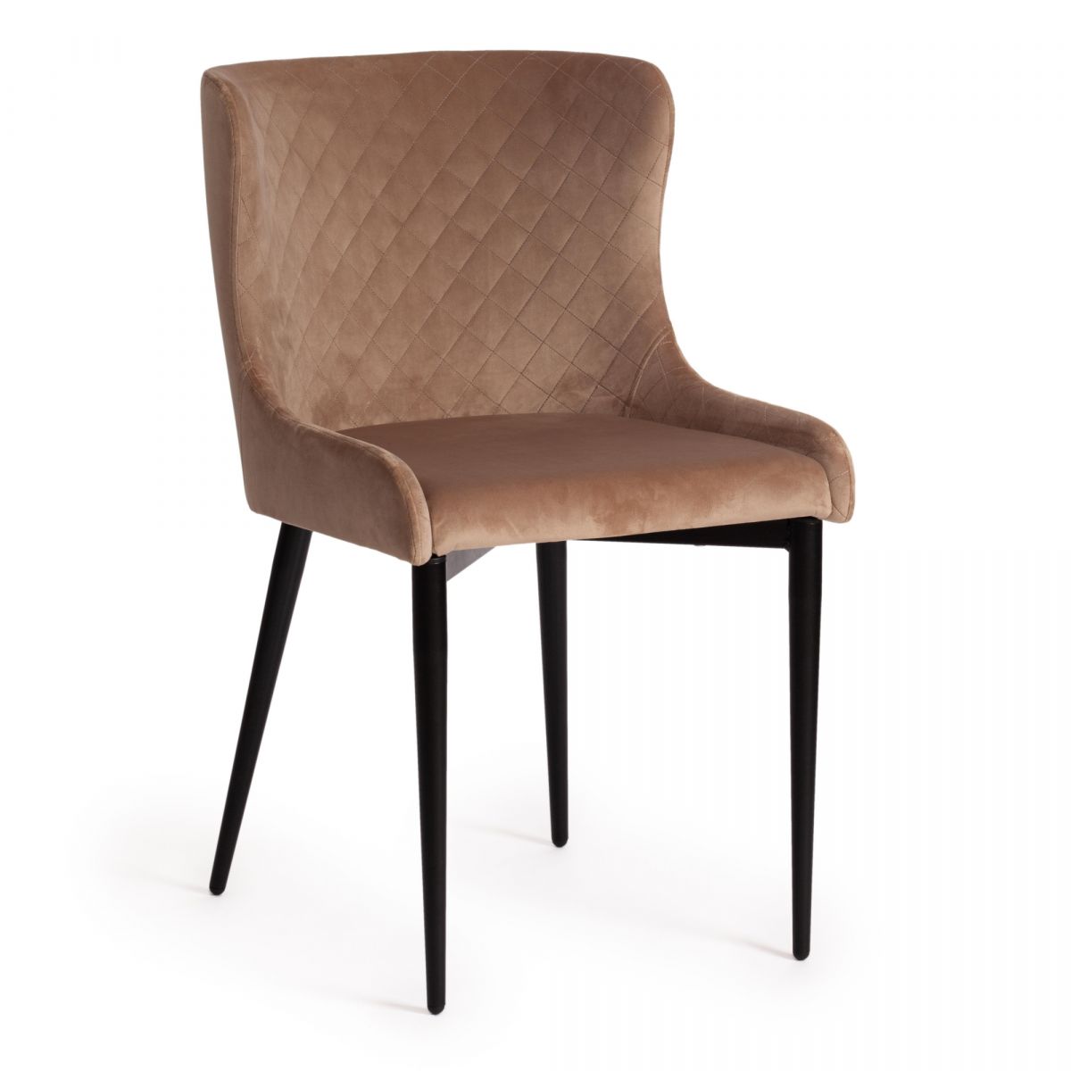 Стул MANTRA (mod. 713) - 1 шт. в упаковке ткань-металл, 49х61х82 см, высота до сидения 49 см, бежевы