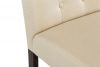 11023 Стул Menson dark walnut - fabric cream - 8