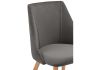 Стул Morgan dark gray - wood - 15
