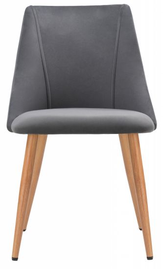 Стул Morgan dark gray - wood