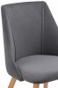Стул Morgan dark gray - wood - 6