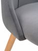 Стул Morgan dark gray - wood - 7