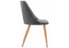 Стул Morgan dark gray - wood - 9