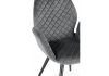 Стул Муат поворотное графитовый - черный - 6