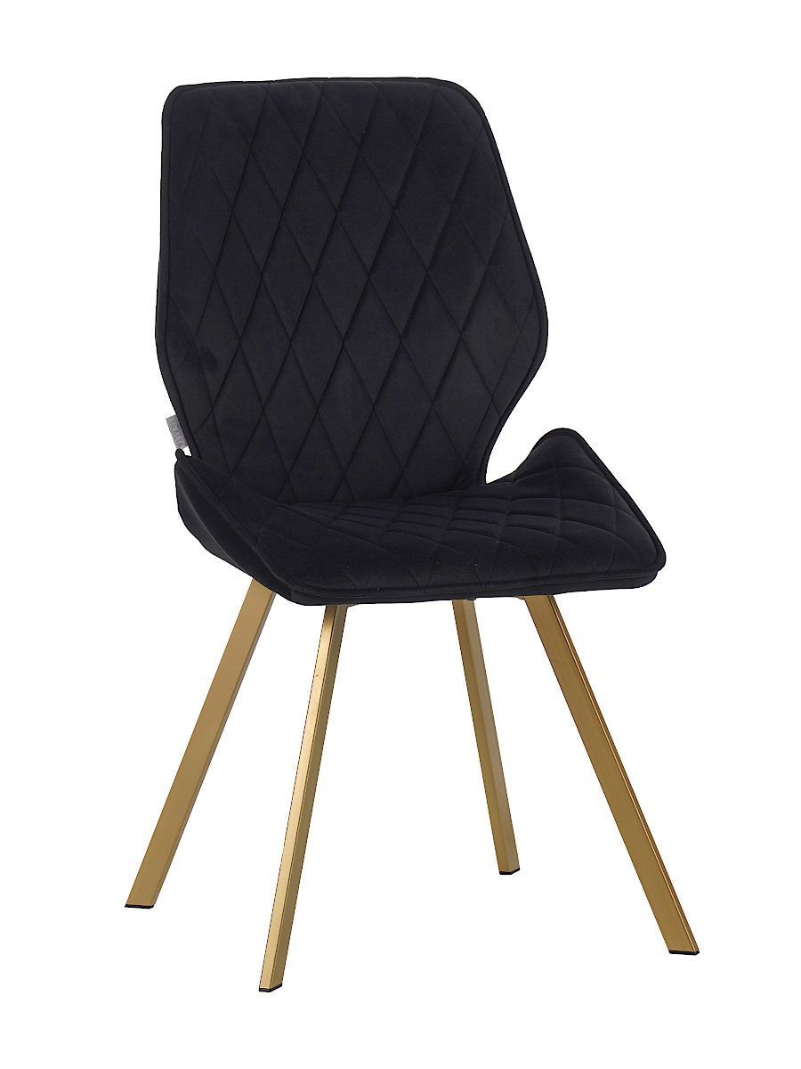 Стул мягкий, ГРАФИТ-M420-12 велюр, каркас металл, шампань КВАДРАТ DC230