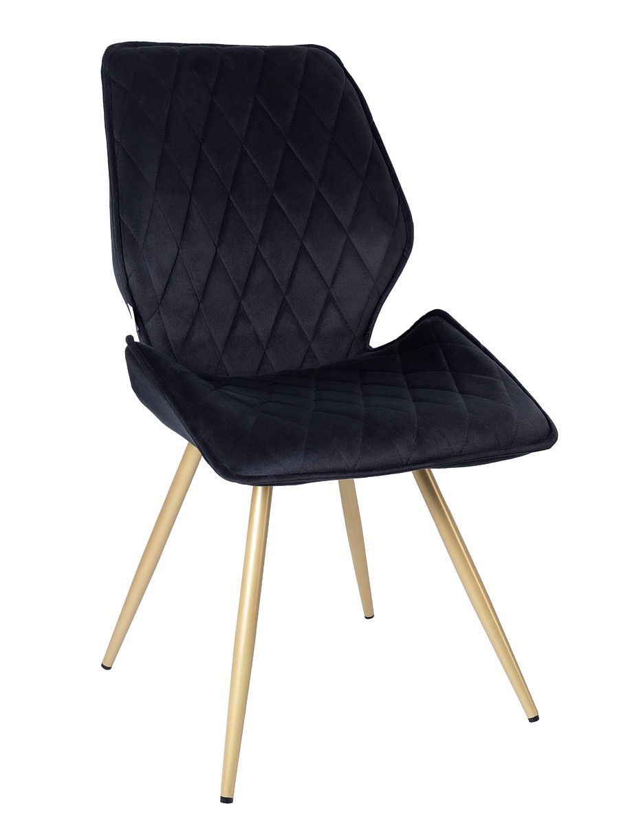 Стул мягкий поворотный 360, ГРАФИТ-M420-12 велюр, каркас металл, шампань КРУГЛЫЙ DC233