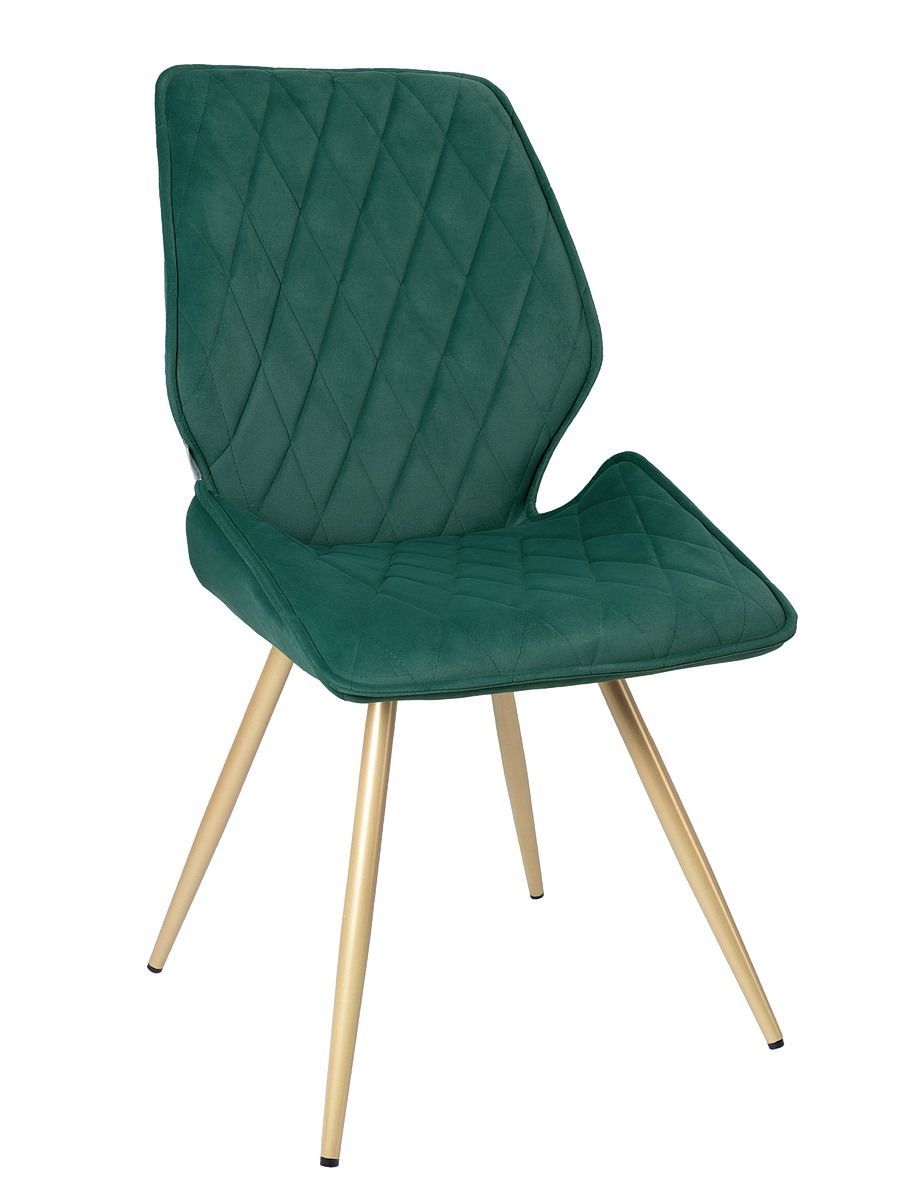 Стул мягкий поворотный 360, ИЗУМРУД-M420-36 велюр, каркас металл, шампань КРУГЛЫЙ DC233