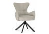 Стул на металлокаркасе Atlanta beige - black - 2