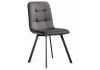 Стул Bruk dark gray - black - 6
