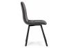 Стул Bruk dark gray - black - 8