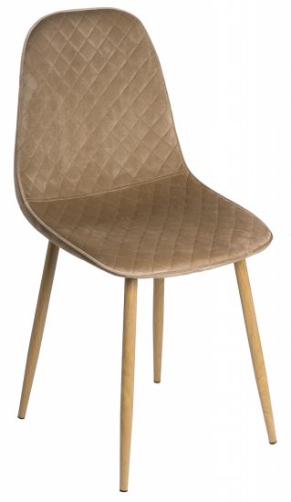 Стул Capri dark beige - wood