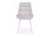 Стул на металлокаркасе Челси П светло-серый (zd 960) - белый np - 4