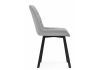 Стул на металлокаркасе Челси П светло-серый (zd 960) - черный np - 3