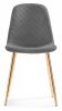 Стул Dabl dark gray - gold - 5