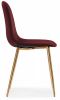 Стул Dabl wine red - gold - 3