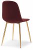 Стул Dabl wine red - gold - 4