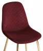 Стул Dabl wine red - gold - 5