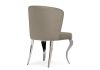 Стул Edwin light beige - steel - 4