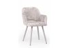 Стул на металлокаркасе Эолин 360 латте (simple 008) - серый - 2