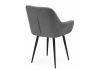 Стул на металлокаркасе Флюид темно-серый (zd 995) - черный - 4