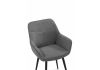 Стул на металлокаркасе Флюид темно-серый (zd 995) - черный - 5