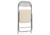 Стул Fold 1 складной beige - chrome - 5