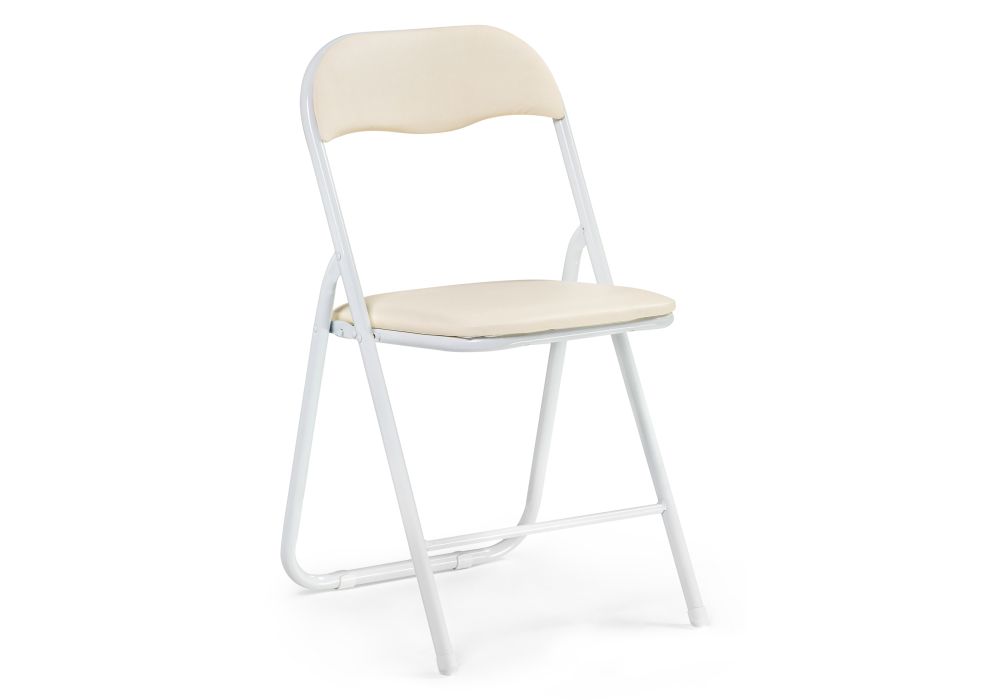 Стул Fold 1 складной beige - white
