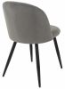 Стул Gabi 1 dark gray - black - 4