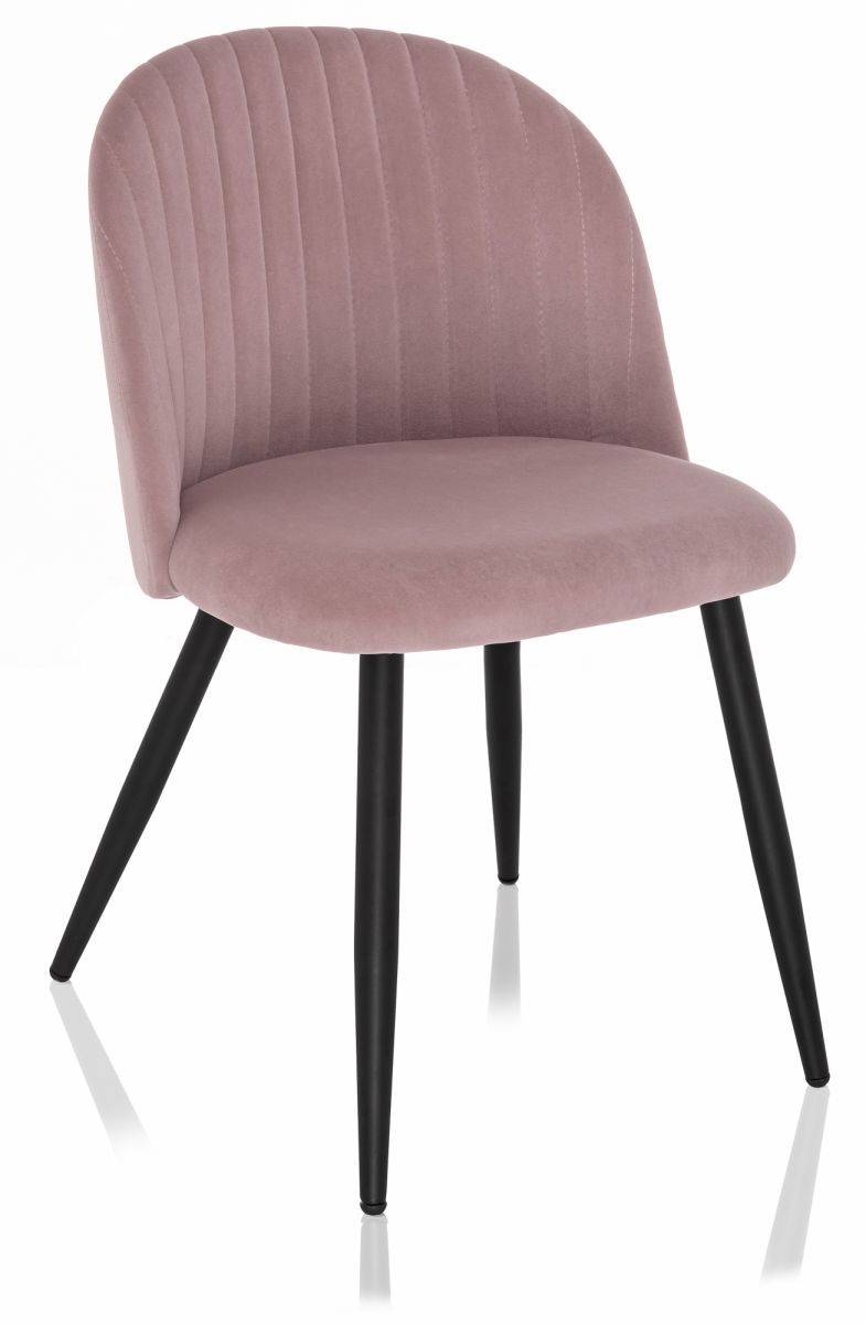 Стул Gabi 1 light purple - black