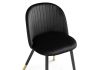 Стул Gabi black - black - gold - 9