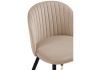 Стул Gabi dark beige - black - gold - 9