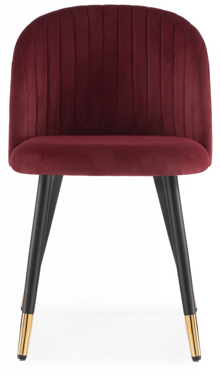 Стул Gabi wine red - black