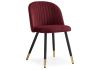 Стул Gabi wine red - black - 6