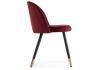 Стул Gabi wine red - black - 8