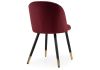 Стул Gabi wine red - black - 9