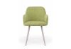 Стул на металлокаркасе Инфини зеленый (ocean 013) - серый - 3