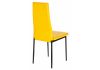 Стул на металлокаркасе Jams черный - желтый - 4