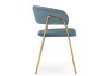 Стул Kamelia 1 light blue -gold - 3