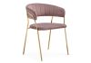 Стул Kamelia 1 light purple -gold - 2