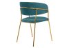 Стул Kamelia green - gold - 5