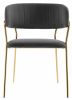 Стул Kamelia grey - gold - 4