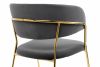 Стул Kamelia grey - gold - 9
