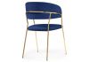 Стул Kamelia dark blue - gold - 4